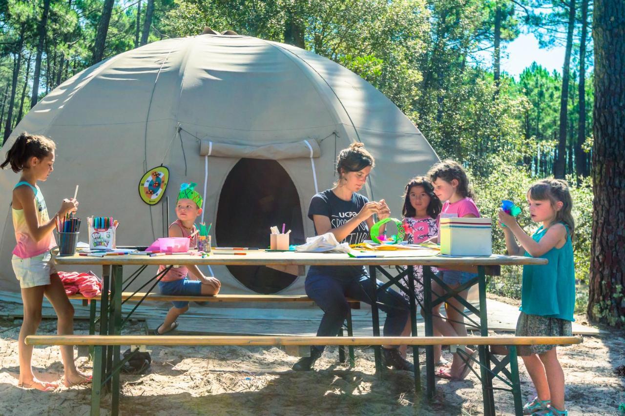 Wellness Sport Camping - La Dune Bleue Carcans Exterior foto